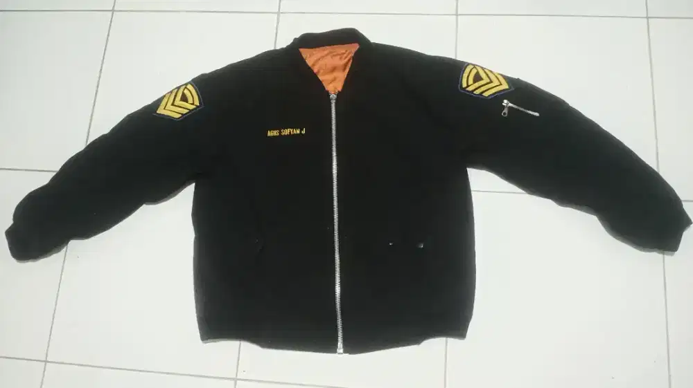 Jaket tebal bordir tebal