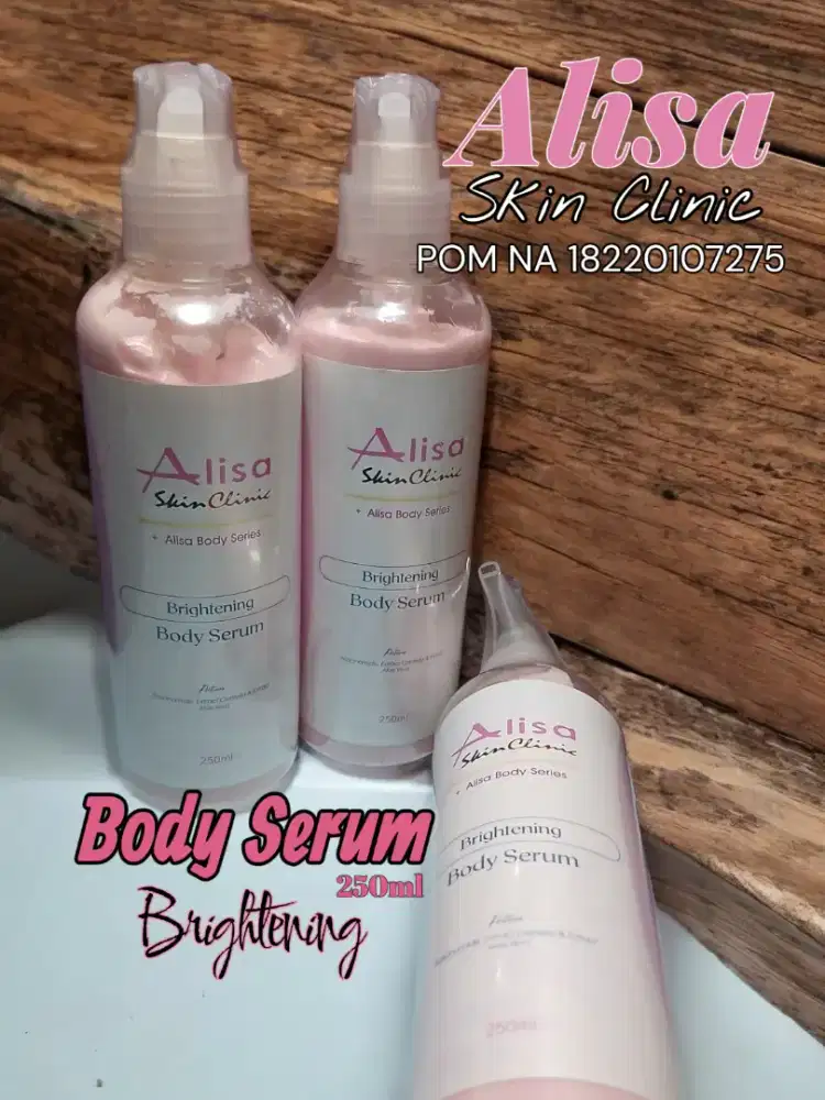 Body serum brightening 250ml Alisa skin clinic