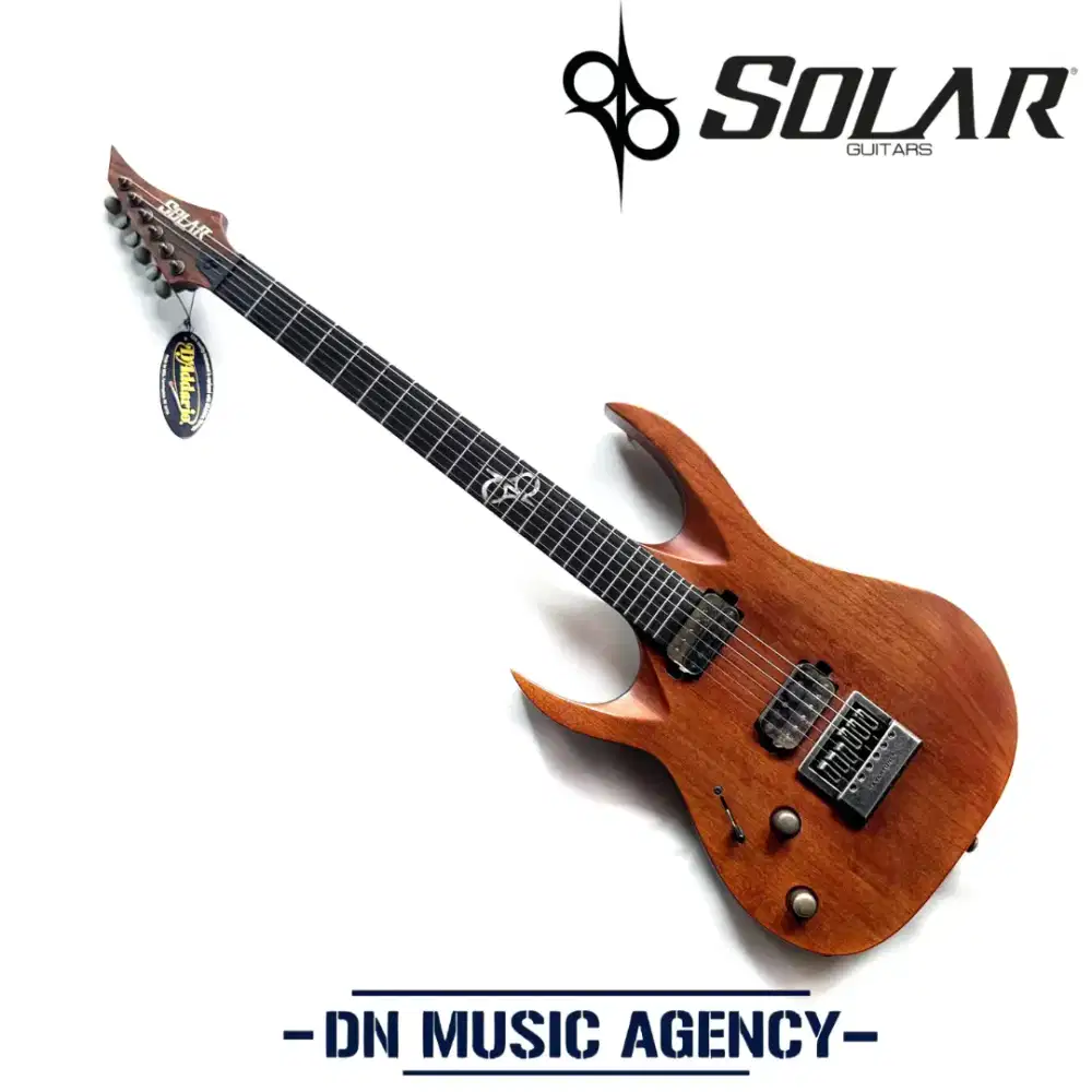 gitar Solar A1.6D LH+ left hand kidal aged natural matte original