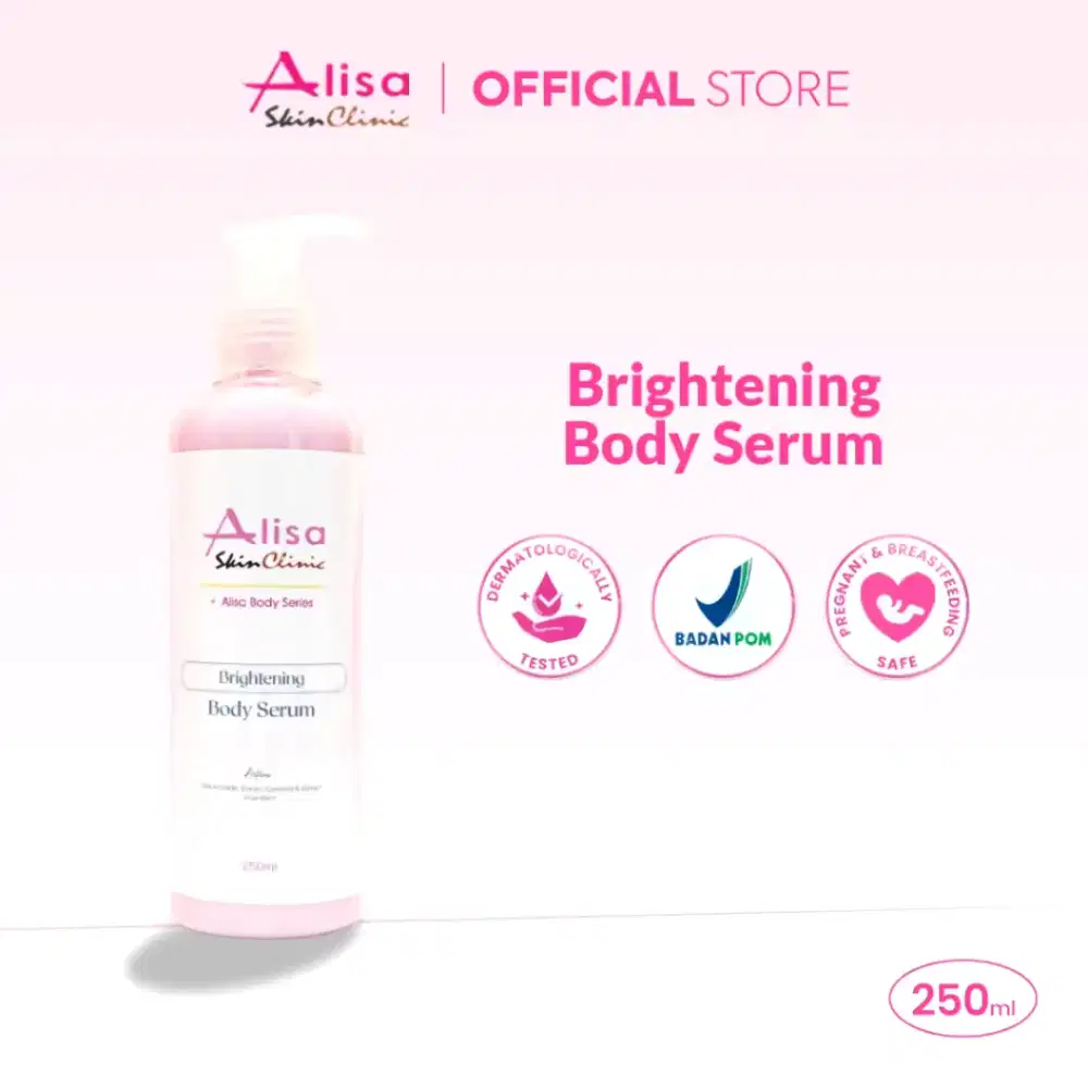 Brightening body serum alisa skin clinic 250ml