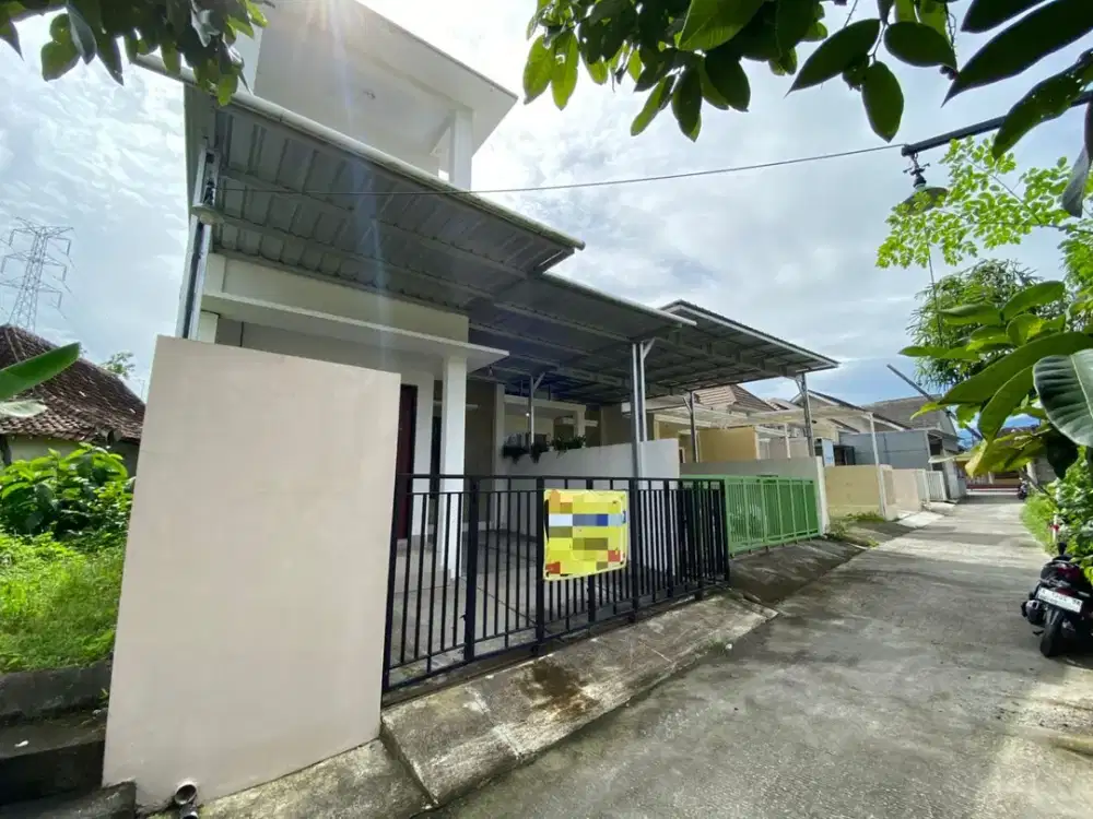 Rumah Murah 2 Lantai Bisa KPR Dekat Sleman City Hall