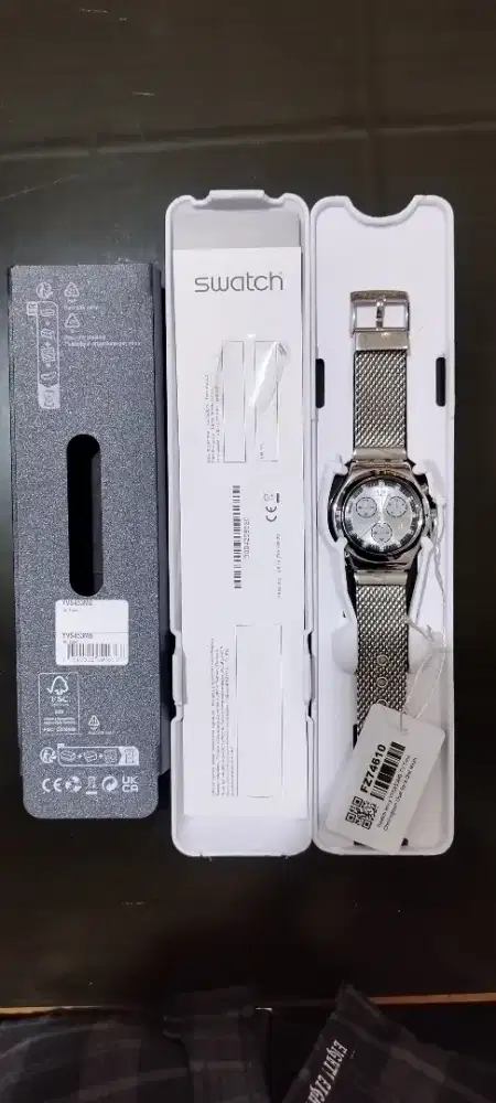 Swtach Irony YVS453 MB TV Time Stanless Steel