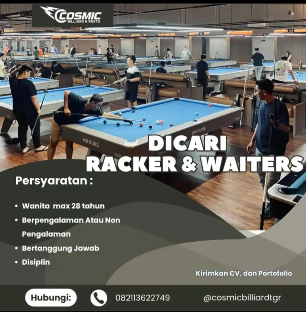 Racker Dan Waiters Billiard