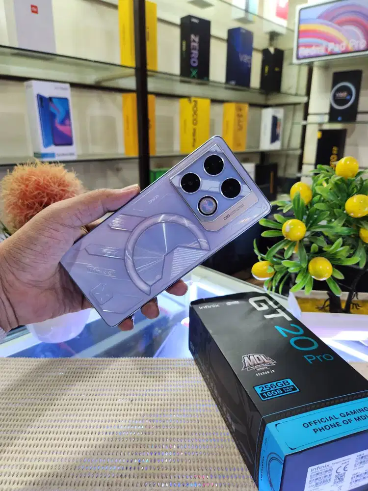 Infinix GT 20 Pro 5G Ram 8+8Gb/ 256Gb Fullset Mulus Ori 100% Like New
