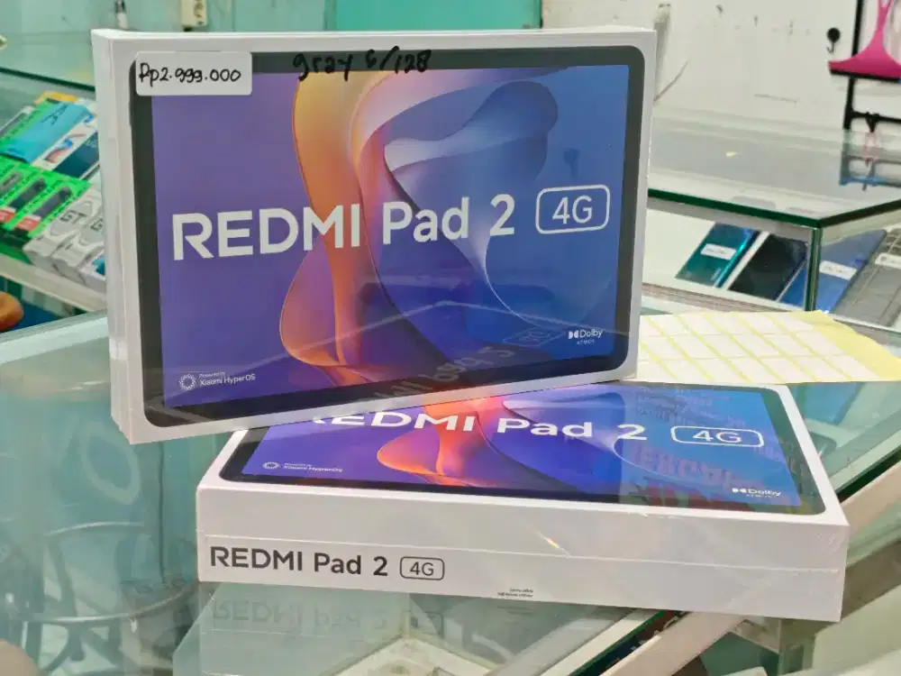REDMI PAD 2 4G 6/128 NEW SEGEL TERMURAH GARANSI RESMI
