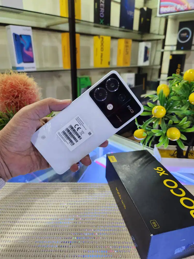 Poco X6 5G Ram 12+12Gb/ 256Gb Fullset Mulus Original 100% Bergaransi
