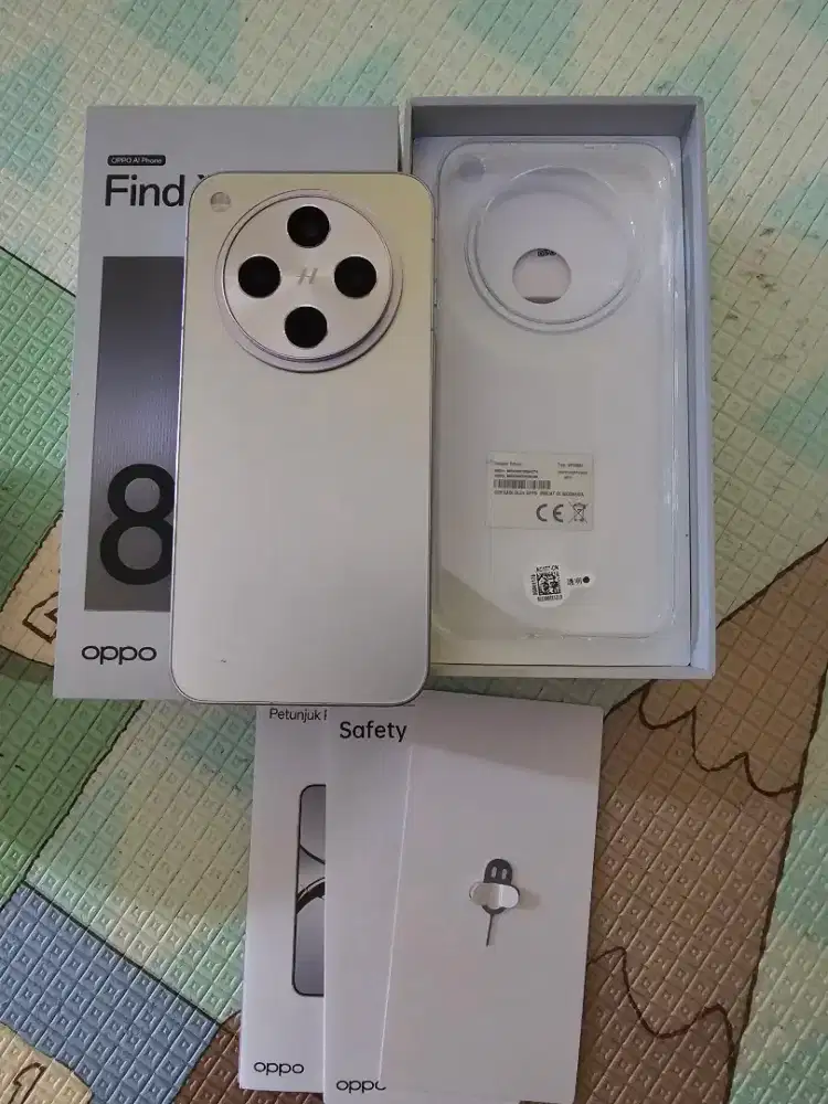Oppo find X8 5G ram 12/256gb resmi indo