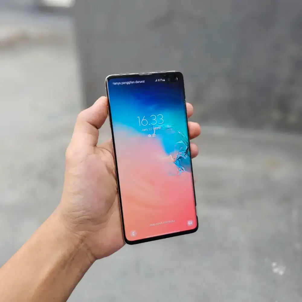 SAMSUNG GALAXY S10 PLUS SEIN 512 GB BACKDOOR CERAMIC MINUS RETAK