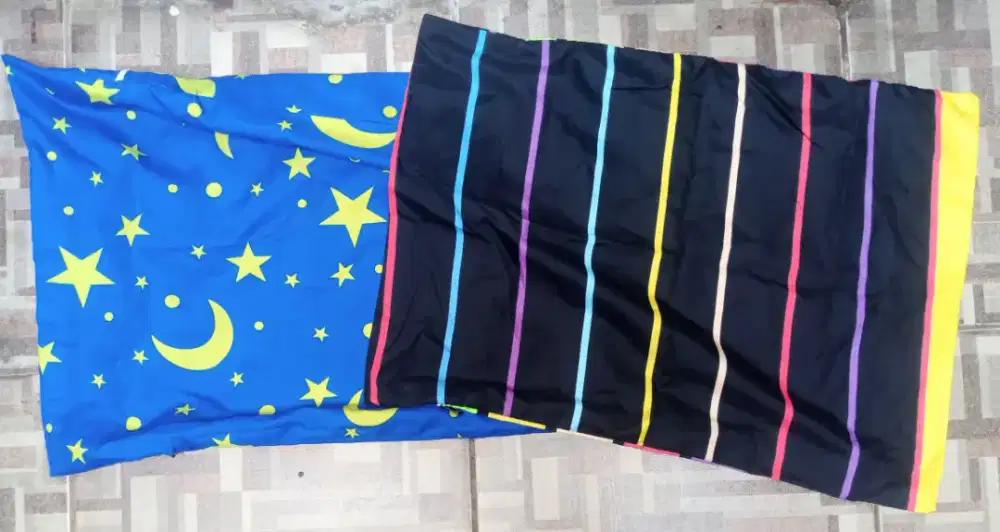 PRELOVED 2 PCS SARUNG BANTAL KATUN