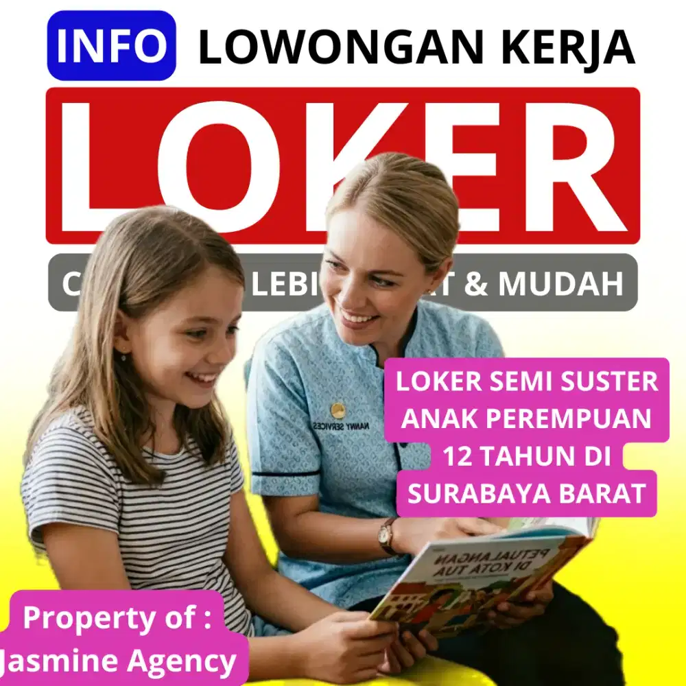 Loker art semi suster anak 12 thn di surabaya barat