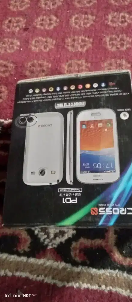 kardus hp croos pd1 bekas