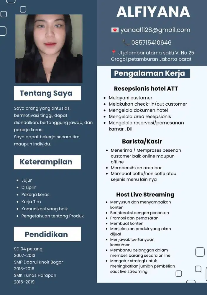 Cari lowongan kerja yang jangka panjang