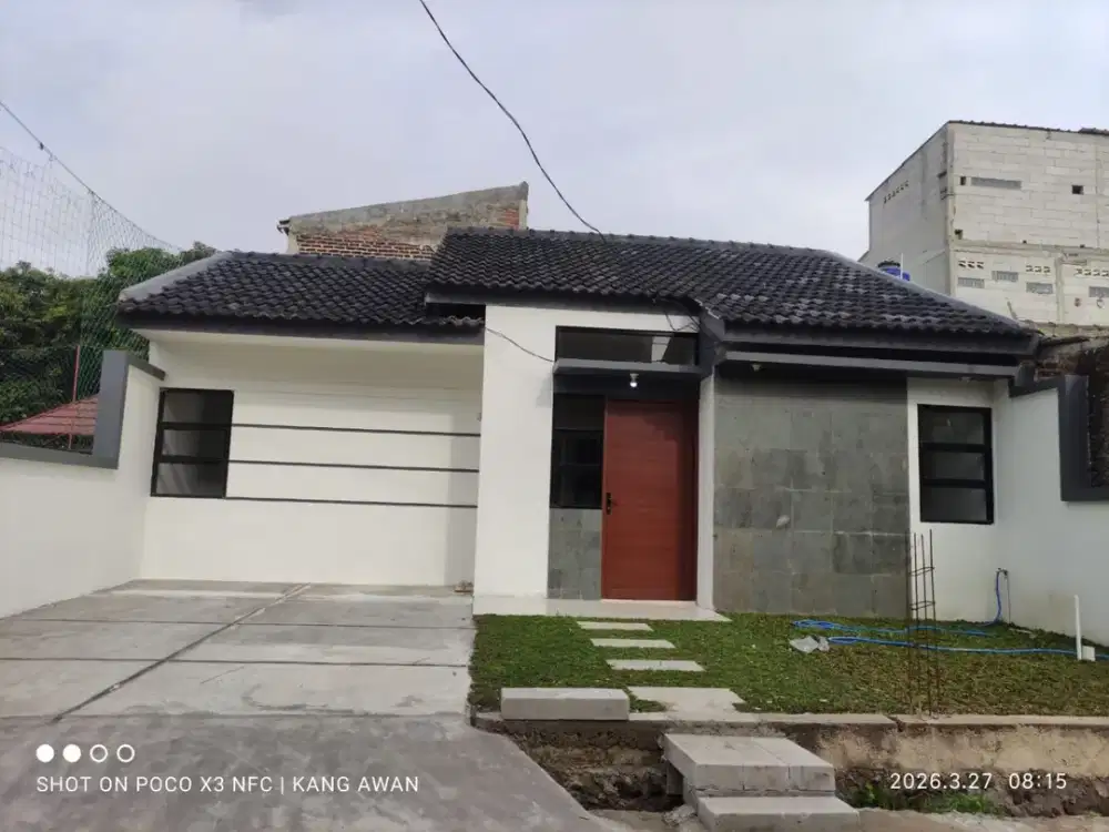 JUAL CEPAT! Rumah MURAH 400jt an Bangunan BARU Permata Biru Cibiru