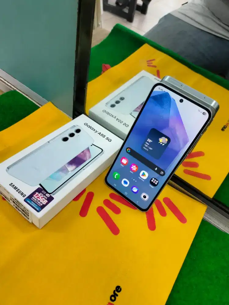 Samsung A55 5G Ram 8/256 Gb mulus no minus lengkap normal