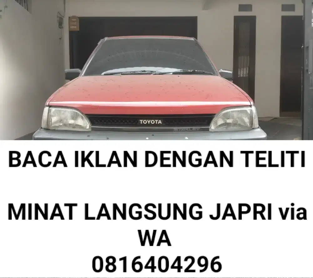 Toyota Starlet Kotak 1000cc