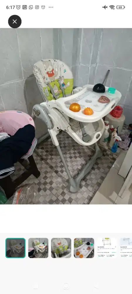 Brevi high chair