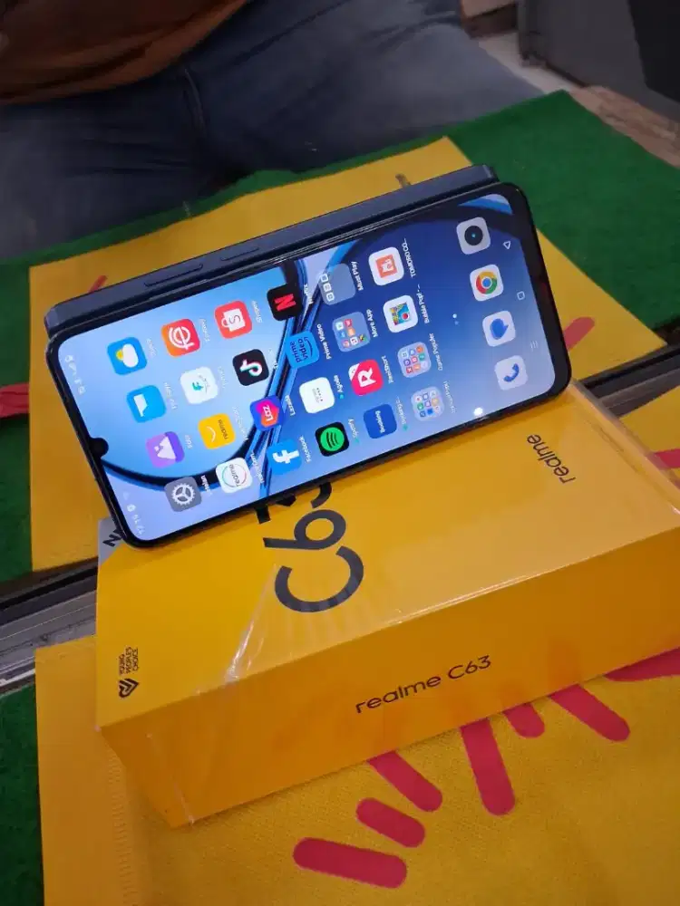 Realme C63 Ram 8/128 Gb mulus lengkap normal tampa kendala