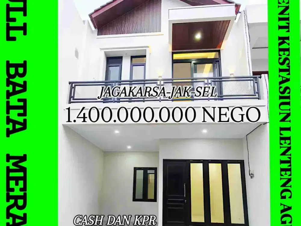 RUMAH DIJUAL DIJAGAKARSA