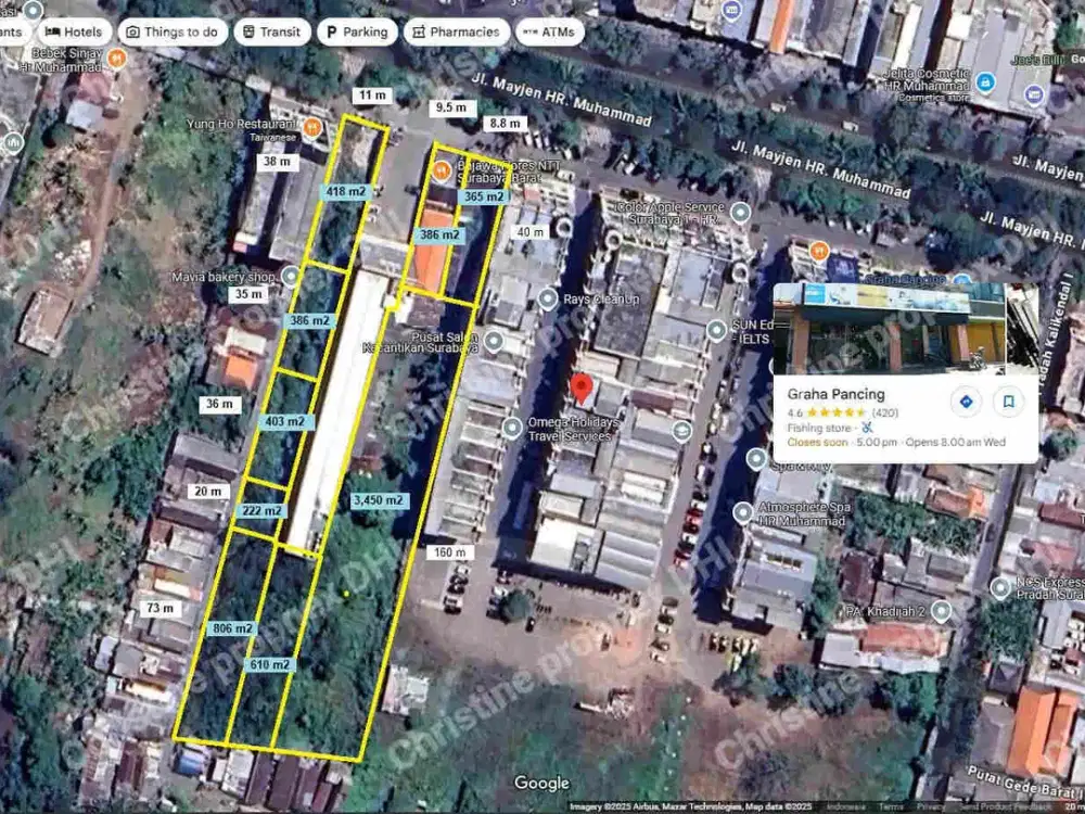 Jual atau sewa nol Jalan Raya Hr Muhammad, Surabaya Barat