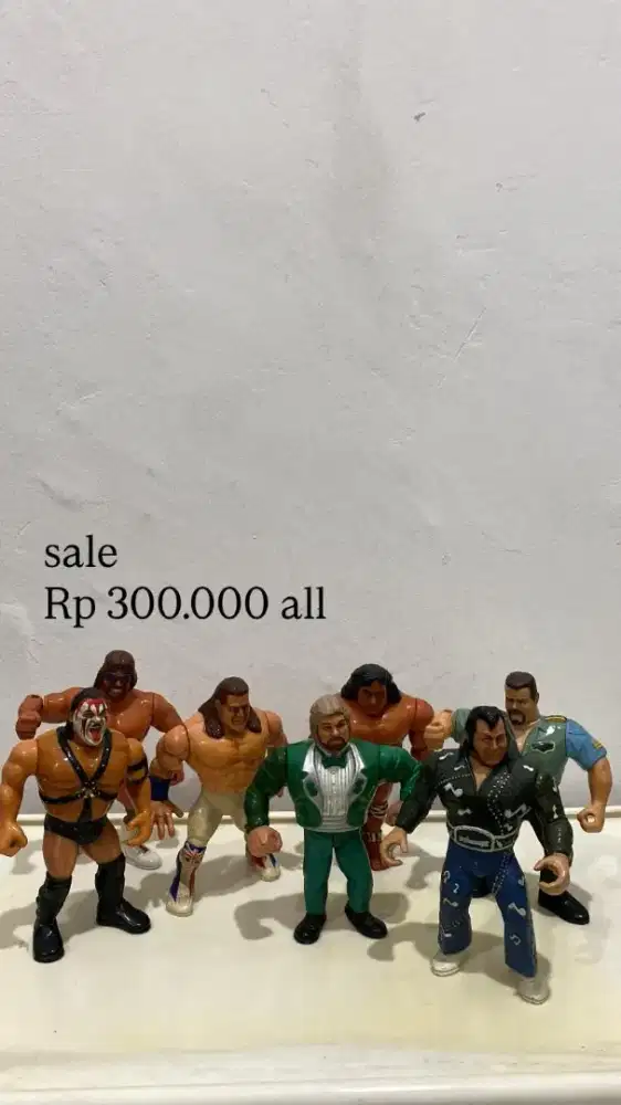 Action figure wwe vintage