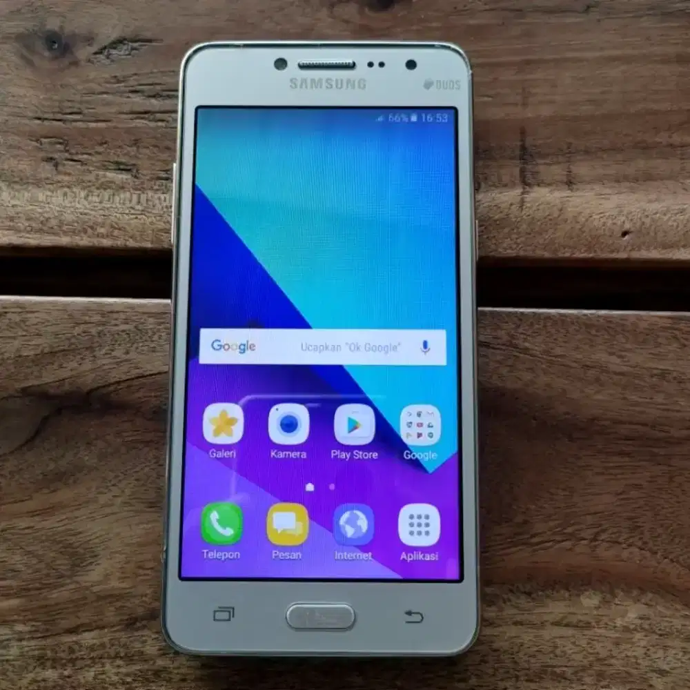 Samsung J2 baca keterangan