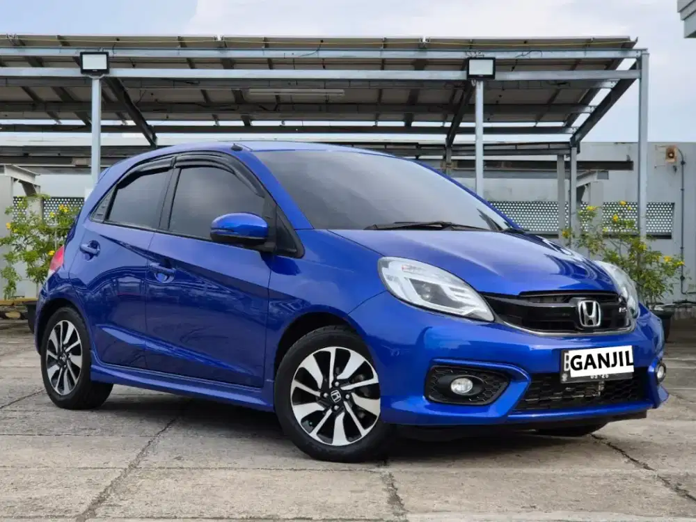 (DP cm 7jt) Honda Brio RS 1.2 AT 2017 Joss Terawat Skali Low Km