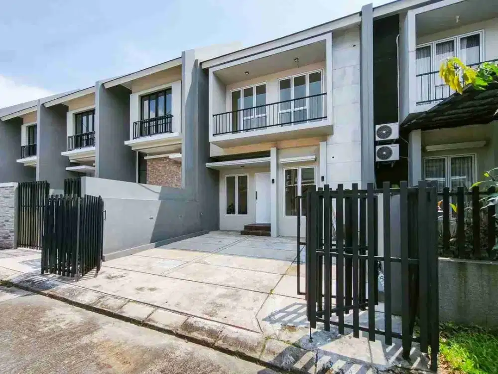 Dijual rumah 2lt gaya mewah tapi minimalis cocok sebagai rumah impian, dengan harga 1.2M
