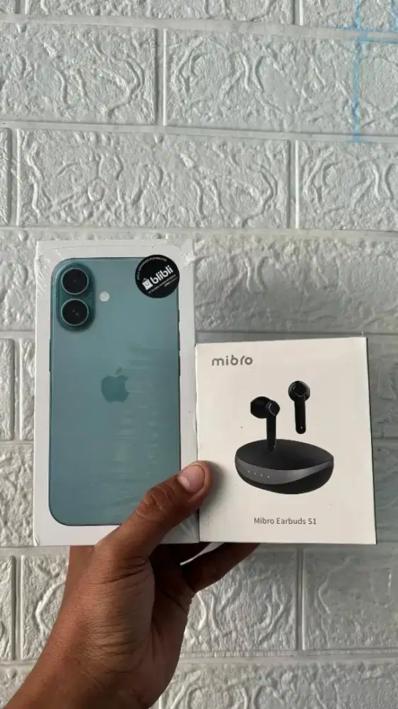 iPhone 16 baru new garansi resmi GDN & iBox