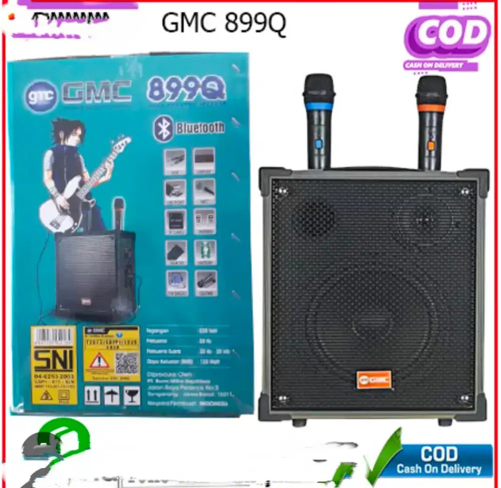 Speaker Bluetooth GMC 8 type 899Q