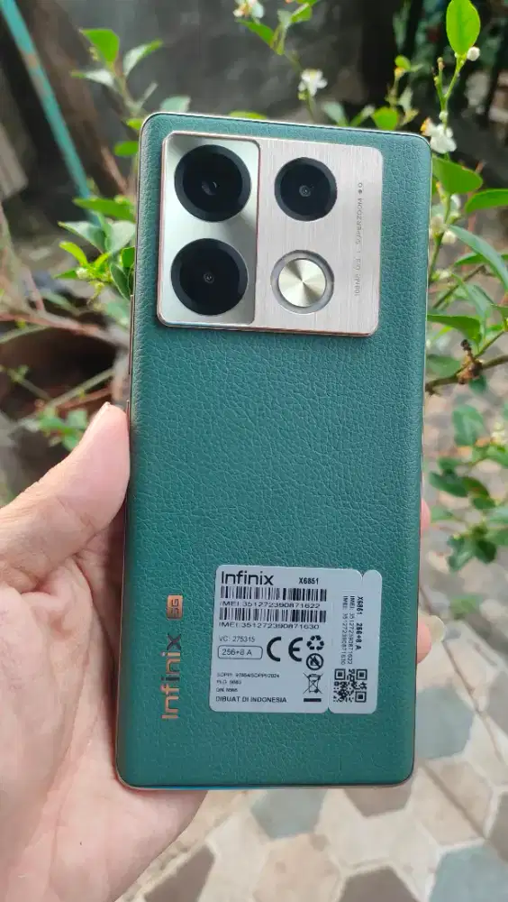 Dijual cpt bsa TT Infinix NOTE 40 PRO 5G 8/256GB Normal Mulus No Minus