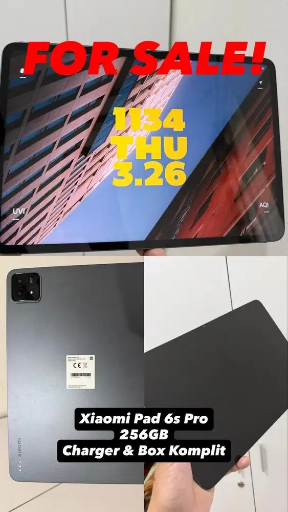 Pad Xiaomi Pad 6s Pro - 256 GB