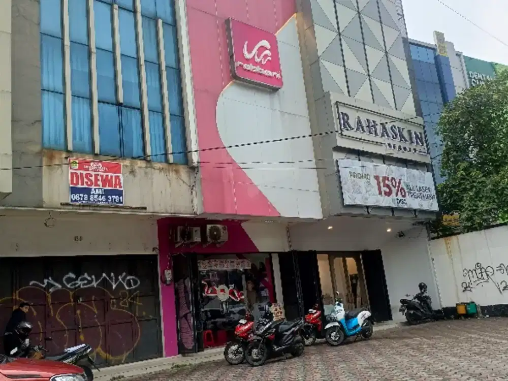 dijual ruko pajajaran bogor pinggir jalan raya