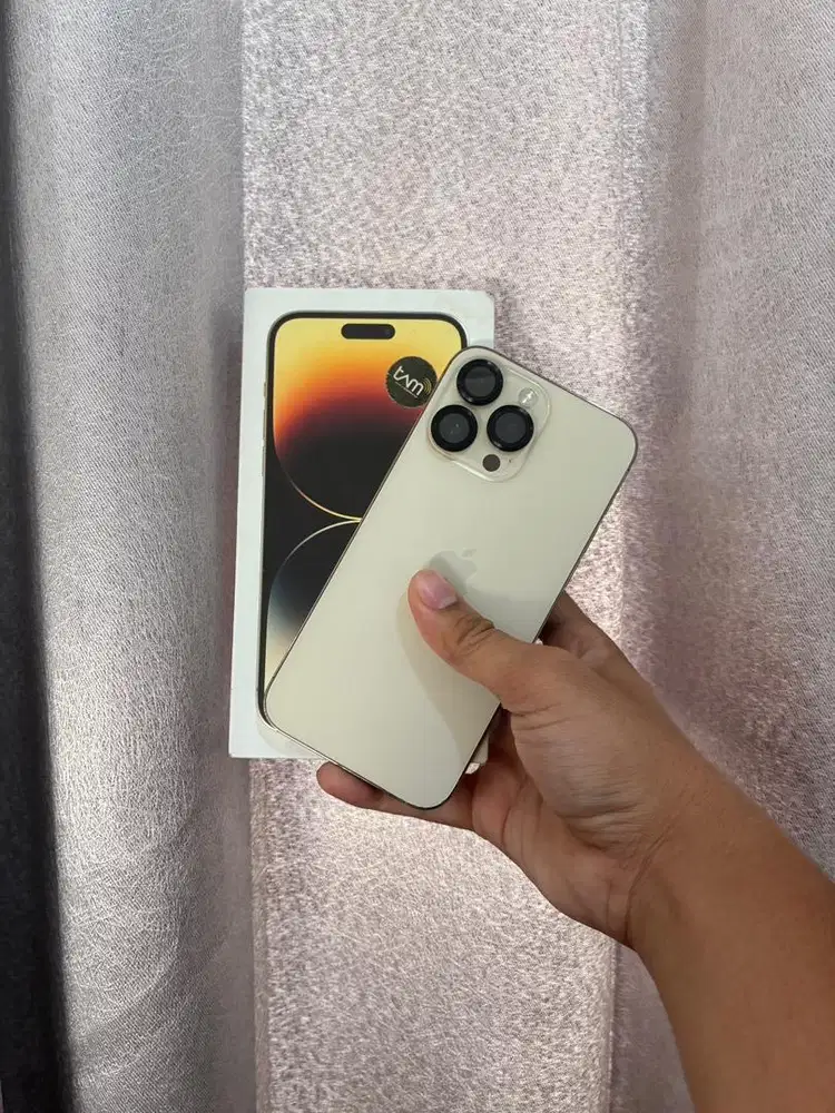 Iphone 14 promax 128gb ibox gold