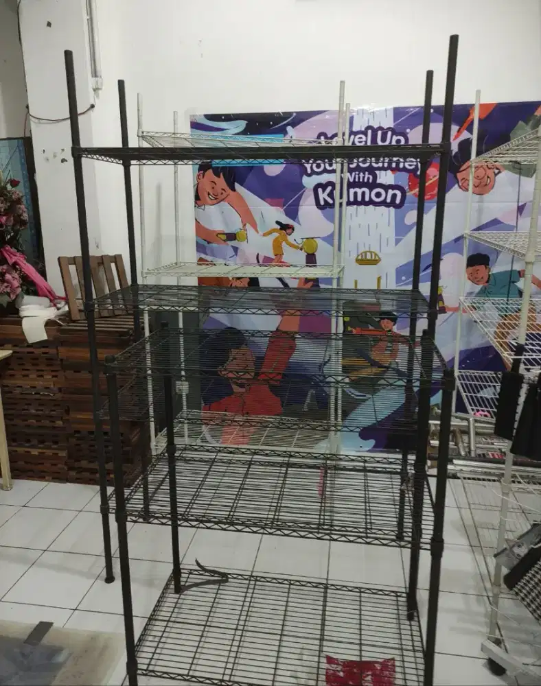 Rak Besi K***bow 4 susun