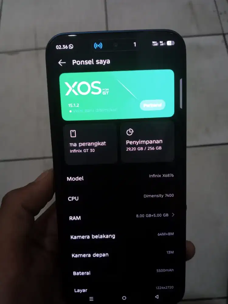 INFINIX GT 30 8+8/256GB