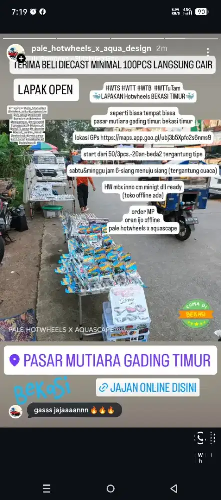 HOTWHEELS PASAR MGT 20