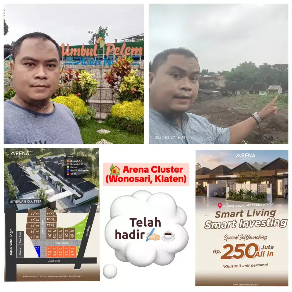 Perum Arena Klaster. Wonosari Klaten