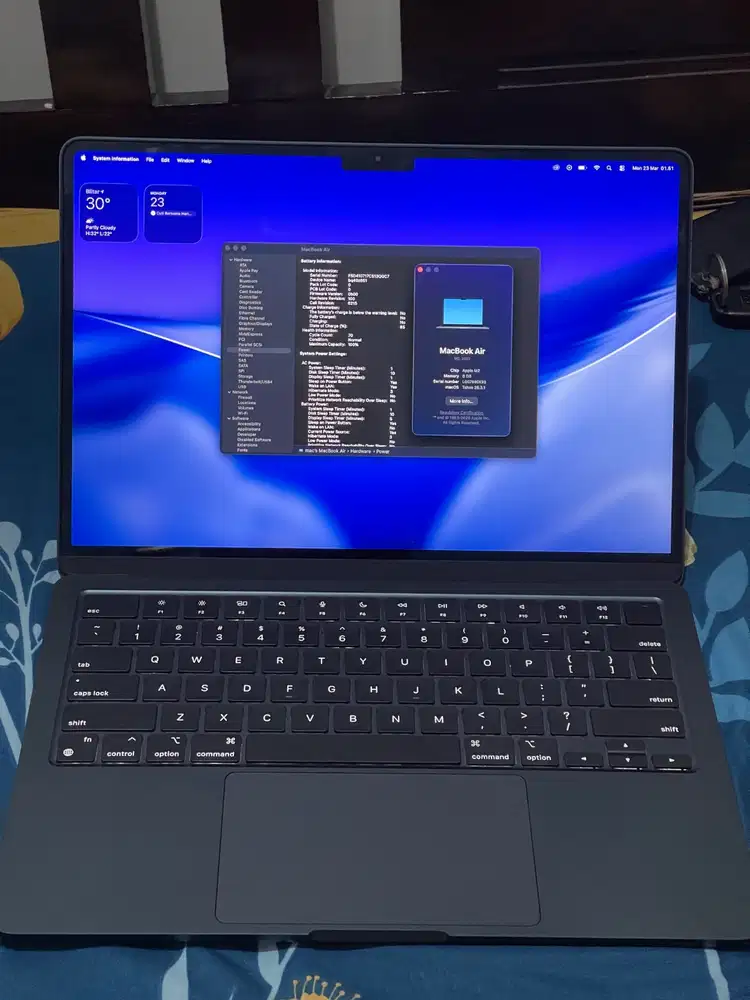 Macbook Air M2 CC70 BH100