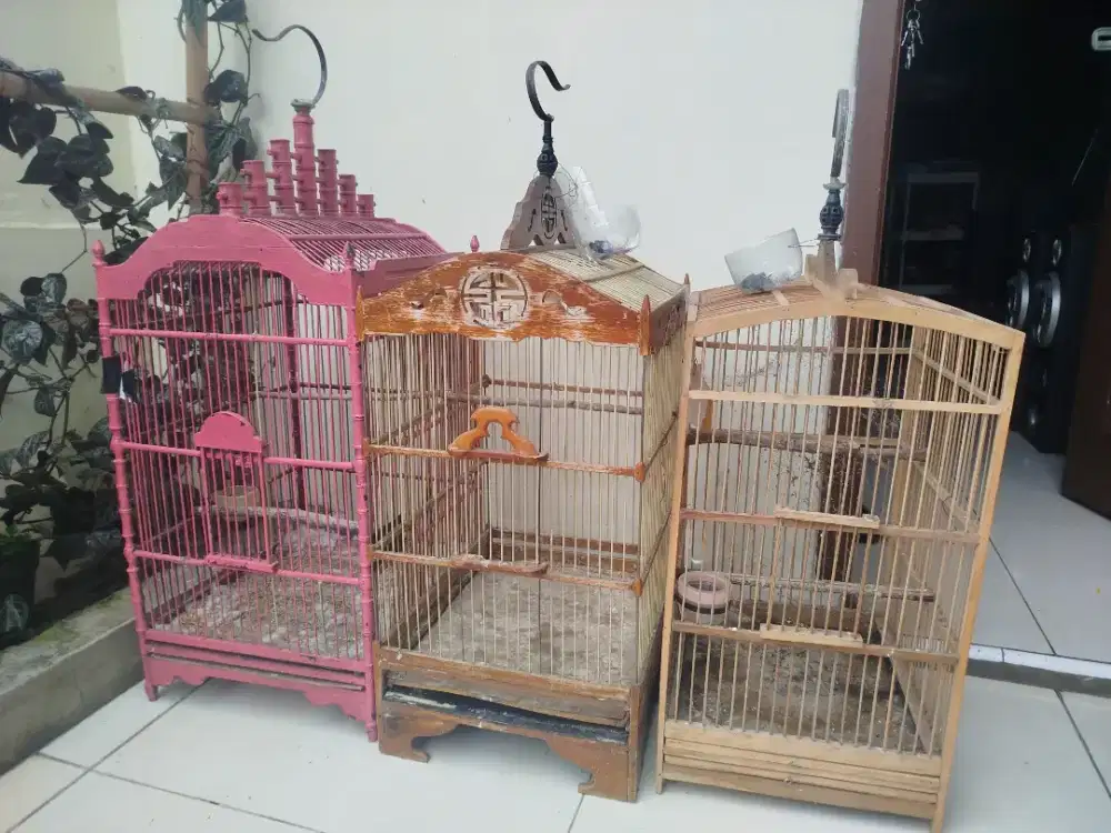 Sangkar bekas 3 buah