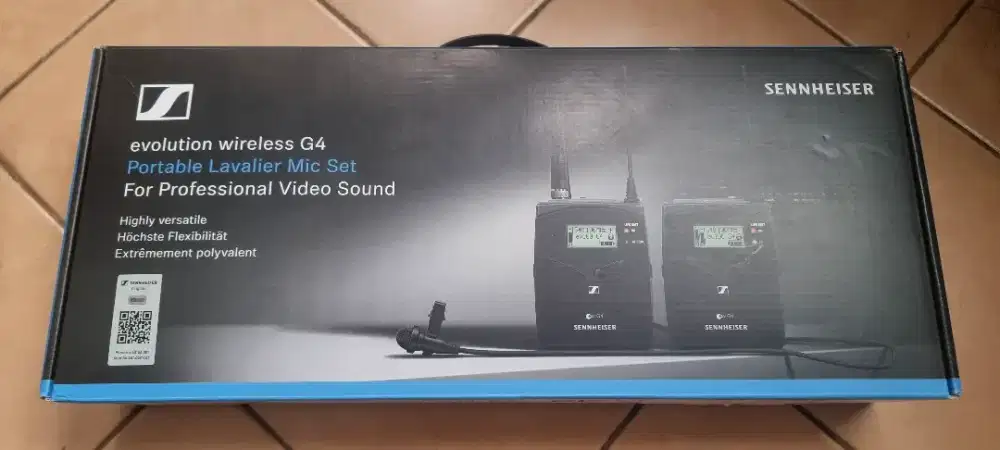 Clip on Sennheiser wireless G4