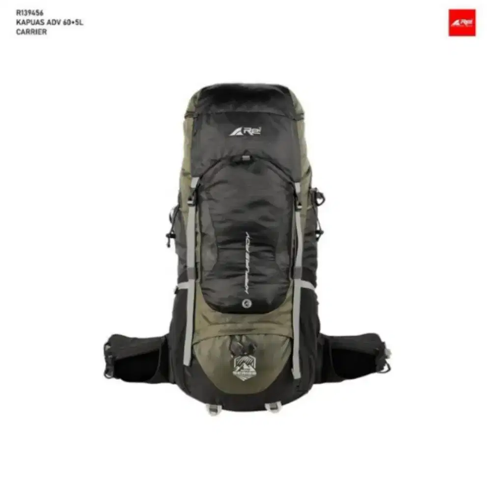 Tas Carierr Kapuas ADV 60 Liter Arei Outdoorgear - Olive