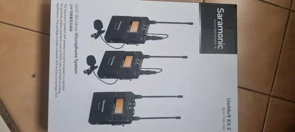 Clip on saramonic UwMic9 Kit 2