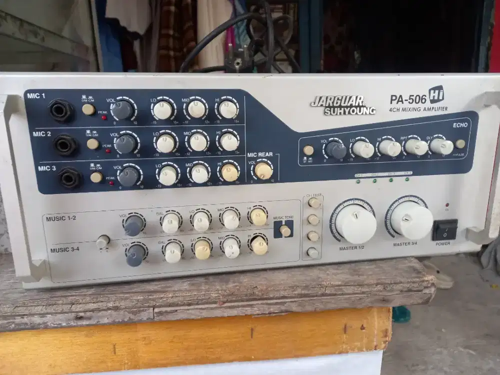 Ampli mixing karoke 4 ch JARGUAR SUHYOUNG PA 506 hi NORMAL