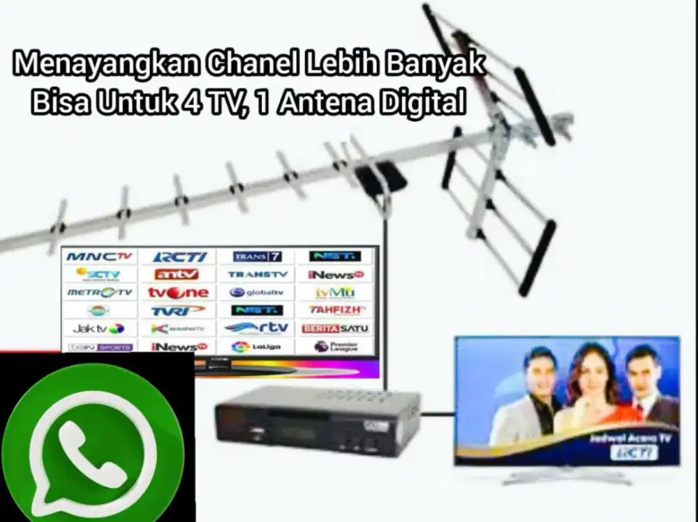 Solusi Tukang Pasang Sinyal Antena Uhf Siaran Digital