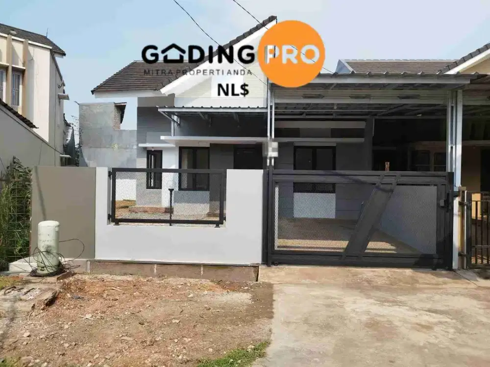 DISEWAKAN RUMAH BARU 1 LANTAI DI HARVEST CITY CILENGSI