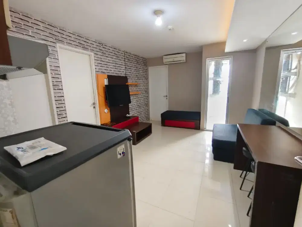 Disewakan 3 Bln 3BR jadi 2BR Bassura diatas mall view city free ipl