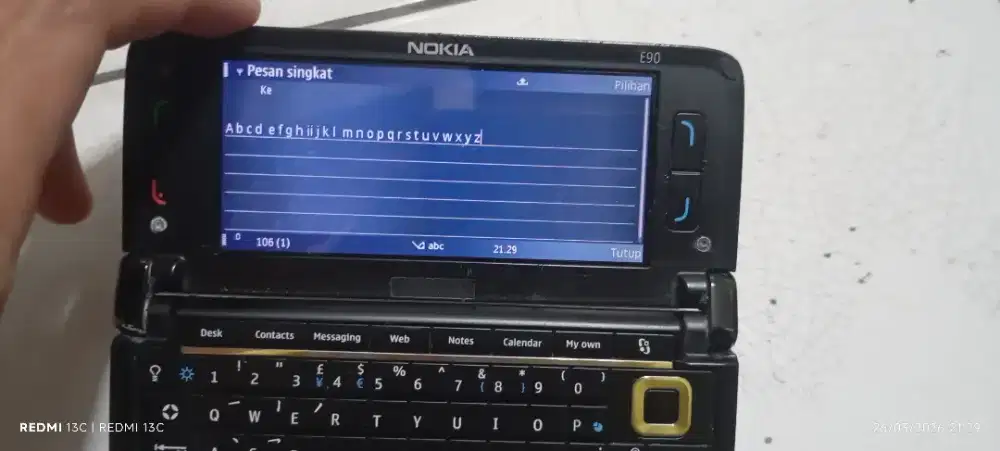 Jual Hp Nokia communicator E90 normal fungsi sinyal all operator pm