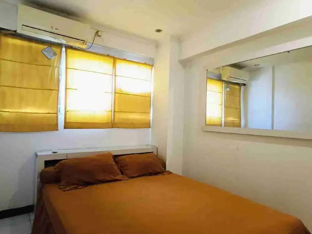 DIJUAL QPARTEMEN SENTRA TIMUR 2 BR TOWER HIJAU