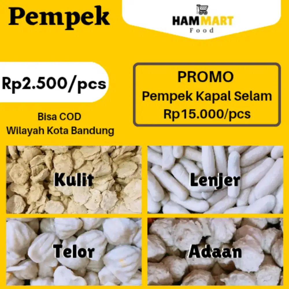 Siap Terima Pesanan PEMPEK