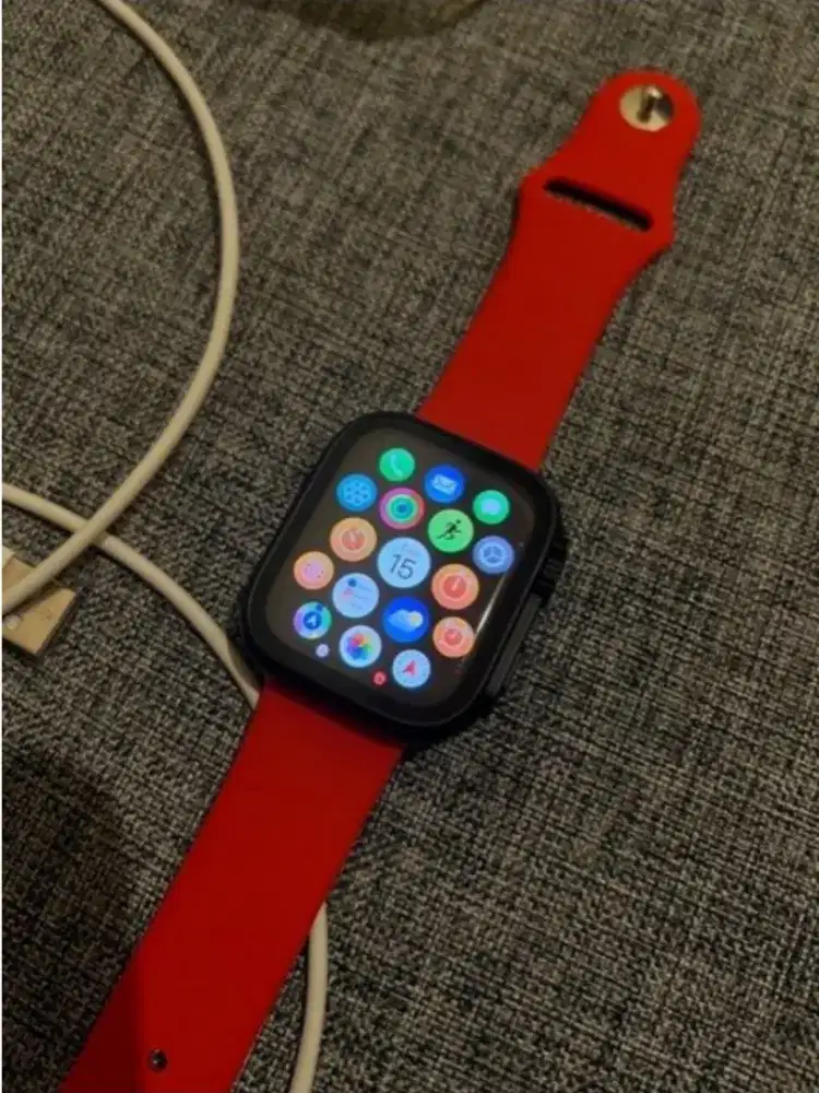 Apple Watch Series 6 44mm dengan charger